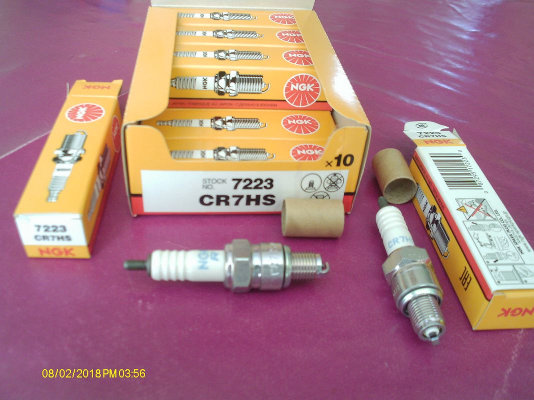 Bougies d'allumage NGK CR7HS (x2): Honda 125CMC & dérivés